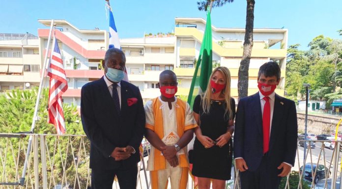 Liberia, Salvatore D’Amico E Maria Puopolo consoli onorari