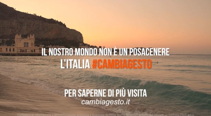#cambiagesto, arriva a Roma la campagna contro i mozziconi di sigarette