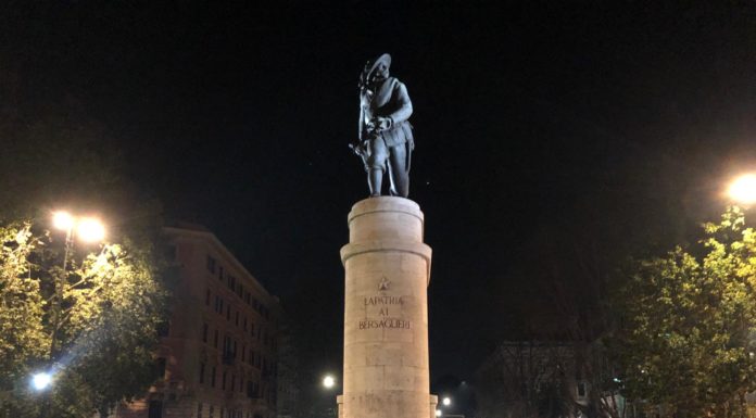 Roma, nuova illuminazione artistica per Porta Pia