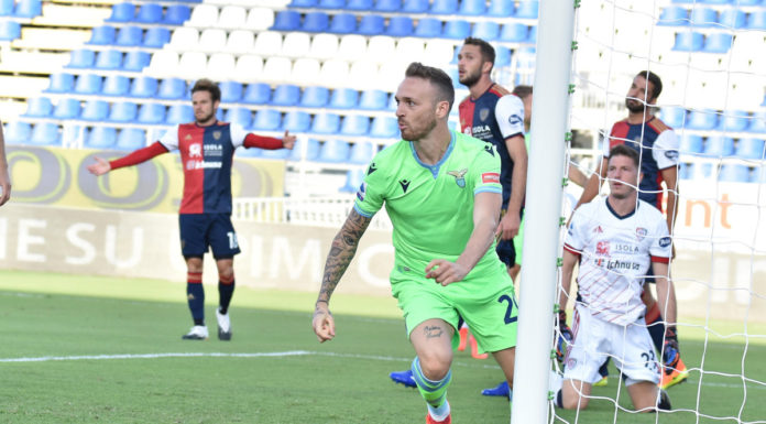 La Lazio vince 2-0 a Cagliari, in gol Lazzari e Immobile