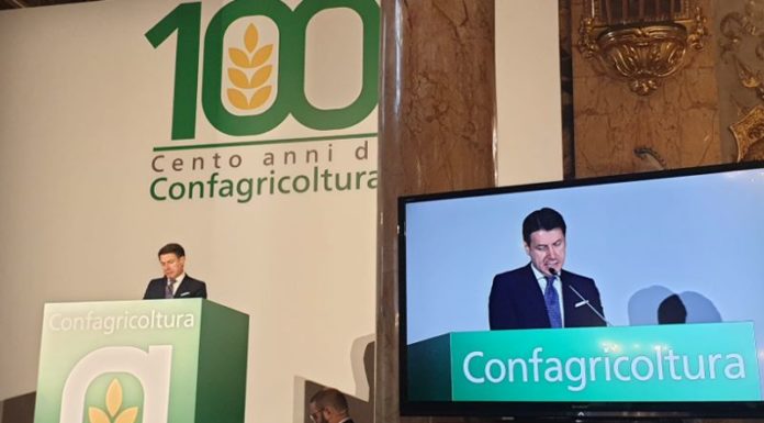 Confagricoltura compie 100 anni, Conte “Dedizione in mesi difficili”