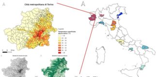Con pochi alberi e il consumo del suolo più caldo estivo in città