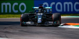 Hamilton comanda il venerdì di libere a Monza