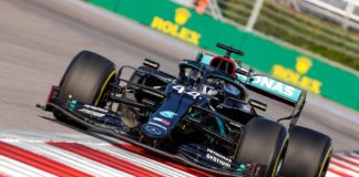 Pole a tempo di record per Hamilton a Sochi, 11° Leclerc