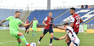 La Lazio passa a Cagliari, rimonta Benevento sulla Samp