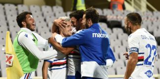 Verre stende la Fiorentina, la Sampdoria vince 2-1 nell’anticipo