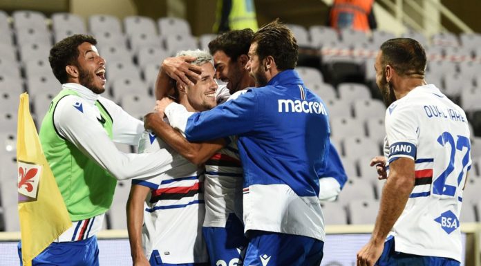 Verre stende la Fiorentina, la Sampdoria vince 2-1 nell’anticipo