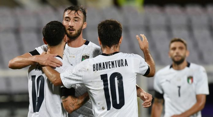 Italia travolgente, Moldova battuta 6-0 nell’amichevole di Firenze
