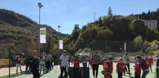 Belinelli, Ambrosini, Mazzanti con McDonald’s per aree sportive ad Arquata