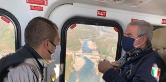 Danni maltempo, sopralluogo Borrelli in Piemonte “Saremo tempestivi”