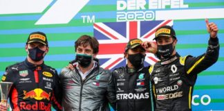 Gp Eifel, Isola “Congratulazioni Hamilton e Raikkonen”