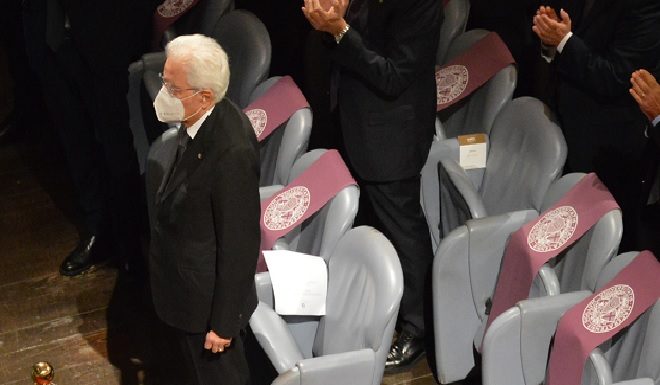 Mattarella nelle Marche “Ricostruzione post-sisma è dovere primario”