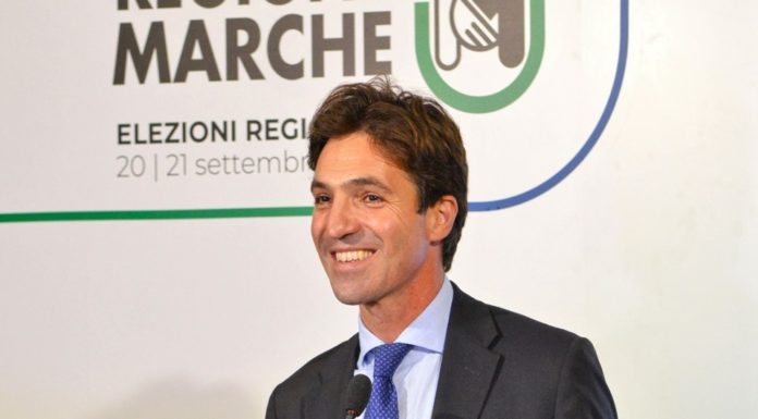 Acquaroli all’assemblea Anci “Istituzioni insieme per rilancio Marche”