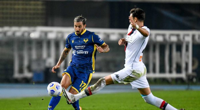 Finisce senza gol il posticipo fra Verona e Genoa