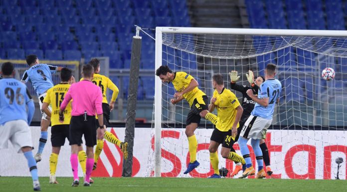 La Lazio inizia la Champions vincendo, 3-1 al Borussia Dortmund