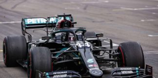 Hamilton in pole a Portimao, seconda fila per Leclerc