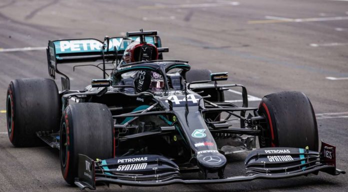 Hamilton in pole a Portimao, seconda fila per Leclerc