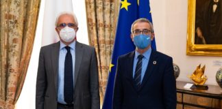 Malta, farewell courtesy call by the ambassador of Italy