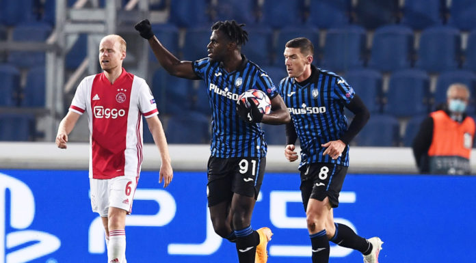 Doppietta Zapata e rimonta Atalanta, da 0-2 a 2-2 con l’Ajax