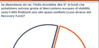 Sondaggio Euromedia Research, la metà degli italiani è favorevole al MES