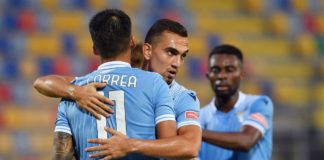 Lazio in piena emergenza pareggia 1-1 a Bruges
