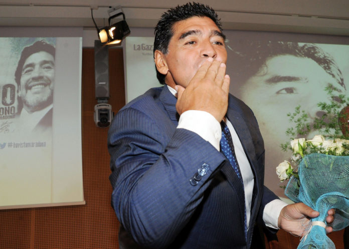 presentazione del dvd 'Maradona, non sarò mai un uomo comune