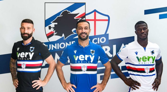 Very Mobile sarà il main jersey sponsor della Sampdoria