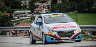 Zorra vince a Bassano, nuovo leader Peugeot Competition 208 Rally Cup Pro