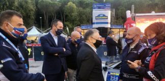Il presidente della FIA Jean Todt in visita a Rallylegend