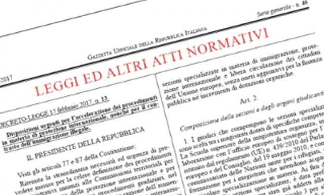 Via libera alla modifica di norme in potenziale conflitto col Governo