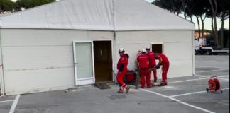 Al Cardarelli di Napoli pronta tenda per aumentare i posti letto