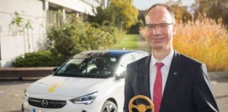 La nuova Opel Corsa-e vince il “Volante d’Oro 2020”