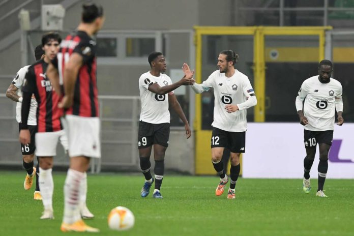 Milan-Lille Europa League