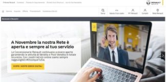 A novembre la rete del Gruppo Renault Italia rimane aperta