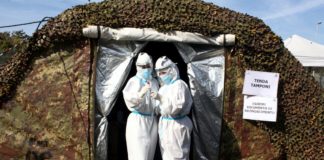 Nel Lazio 2.618 positivi, 27 decessi e 239 guariti