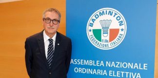 Badminton, Carlo Beninati confermato presidente FIBa