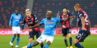 Il Napoli espugna Bologna, decide Osimhen