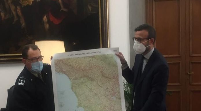 Mazzeo “Carta geografica della Toscana in ogni scuola”