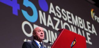 Aracu rieletto presidente della Federazione Sport rotellistici