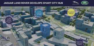 JLR sviluppa città intelligente per test veicoli guida autonoma