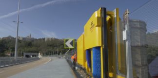 Robot in azione sul nuovo Ponte di Genova