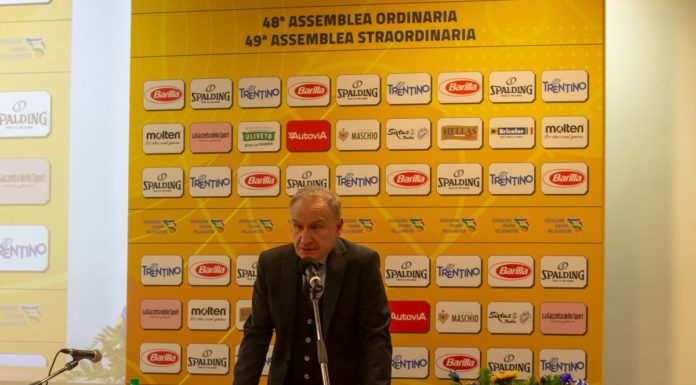 Petrucci confermato presidente Federbasket col 90% dei voti