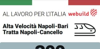 Napoli-Bari, 300 imprese portano l’Alta Velocità ferroviaria al Sud