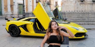 Foto con bambine per lo spot Lamborghini a Palermo, è polemica
