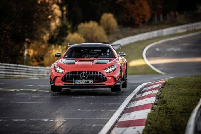 Mercedes-AMG GT Black Series schnellstes Serienfahrzeug auf der Nürburgring-NordschleifeMercedes-AMG GT Black Series is fastest series production car on the Nürburgring-Nordschleife
