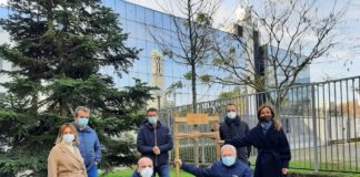 Snam, piantato il primo albero di una foresta di 3 mila piante