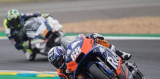 Pole di Oliveira su Morbidelli e Miller a Portimao, Rossi 17°