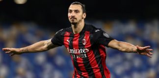 Il Milan vince anche a Napoli, doppietta di super Ibrahimovic