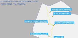 Terna,85 mln per un nuovo collegamento “invisibile” tra Italia e Austria