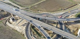 Aperta la rotatoria che immette sul nuovo viadotto “Salso”